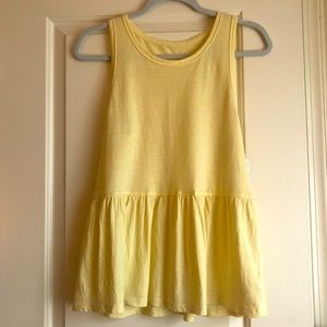 YELLOW AE TANK TOP - NWT